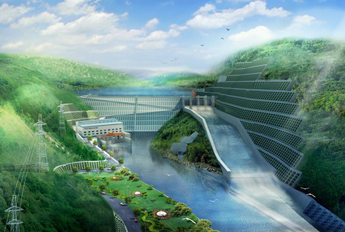 伊春老挝南塔河1号水电站项目